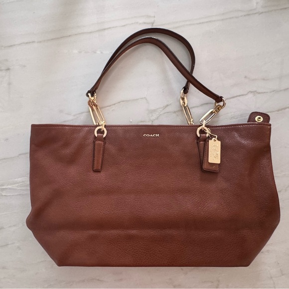 Coach Brown Leather Purse EUC - Picture 1 of 7